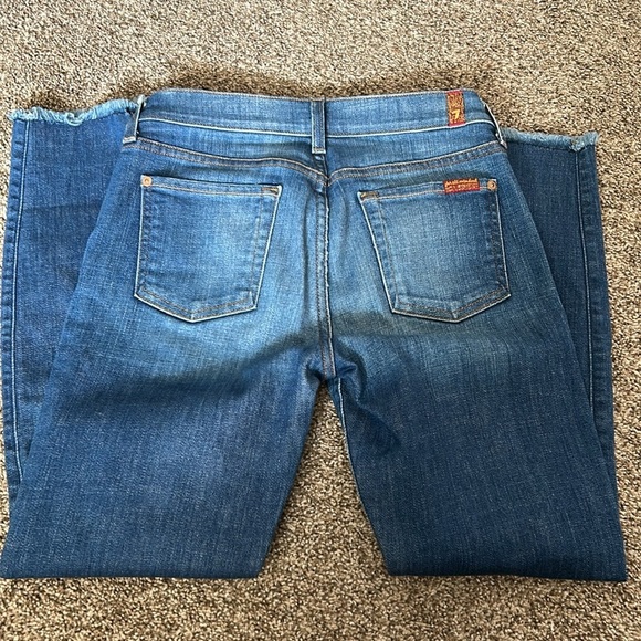 7 For All Mankind The Skinny Ankle Jeans - Picture 4 of 5